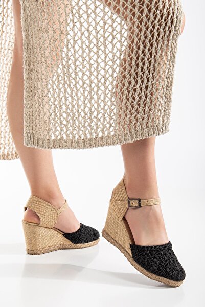 SUİNS SHOES Suins Darrel Pantofi cu sandale cu pană pentru femei