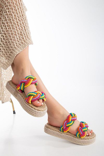 SUİNS SHOES Duccia Suins Women's Rope String Slippers