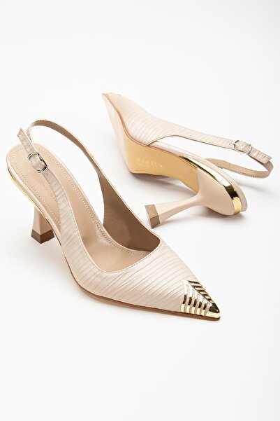 SUİNS SHOES Pantofi cu toc înalt pentru femei Suins Lotus Model Metal Design ...