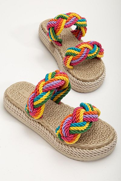 SUİNS SHOES Duccia Suins Women's Rope String Slippers