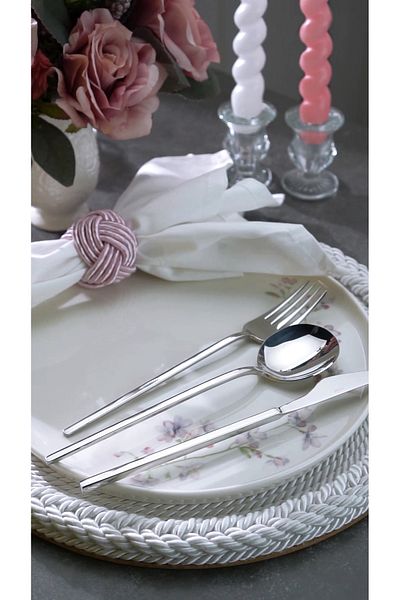 on-on Patara 60 Piece Fork Spoon Knife Set 18/10