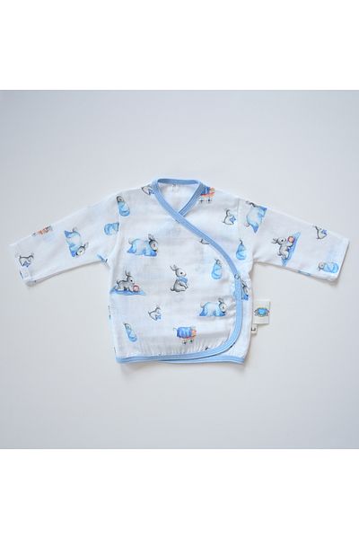 DEUX LAPINS 100% Cotton Muslin Kimono Cardigan – Bébé Lapin