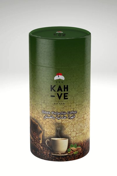 Bey Kahve اسطوانة قهوة ديبك بالفستق 250 جرام