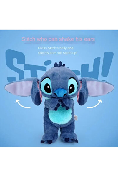 azizden Stitch Uyku Arkadaşı Nefes Alabilen Müzikli Tam Fonksiyonlu Bebek Uyku Arkadaşı