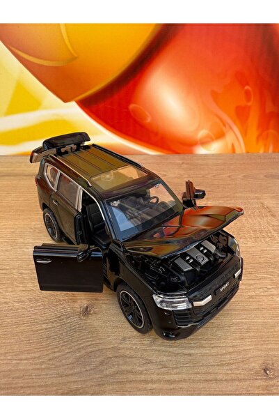 scntoys سيارة تويوتا لاند كروزر دييكاست نموذجية لعبة جيب V8