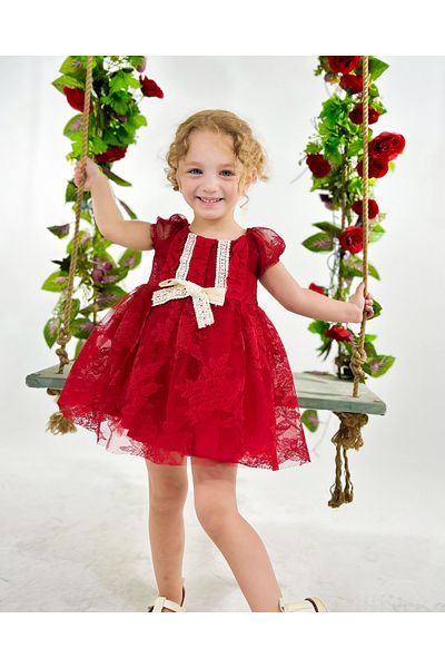 aysskids Magnolia Girl's Princess Tutu Wedding Birthday Special Occasion Dress