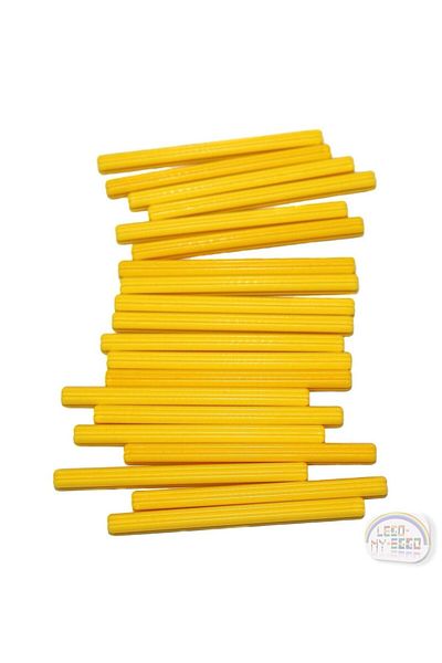 LEGO Technic Moc Custom Accessory Mindstorms Yellow Axle 9L Large 4 Pieces Will Be Sent