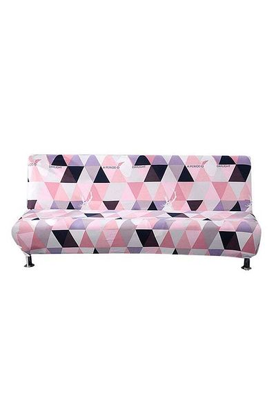 Generic Two/Three-Seater Armless Sofa Covers Multicolour 160x190cm