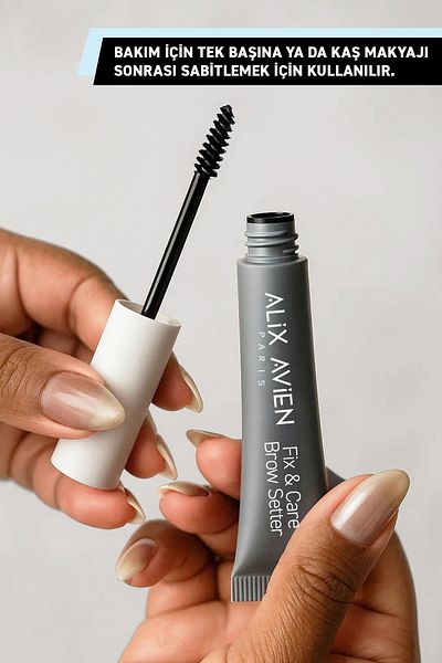 Alix Avien Long Lasting Natural Volumizing Nourishing Eyebrow Fixing Care Gel - Fix & Care Brow Setter