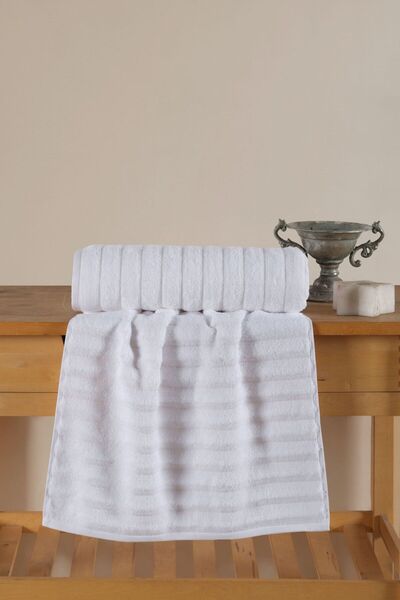 VAROL منشفة يد من القطن الدقيق الفاخر من سلسلة ويف مقاس 50 × 90 سم