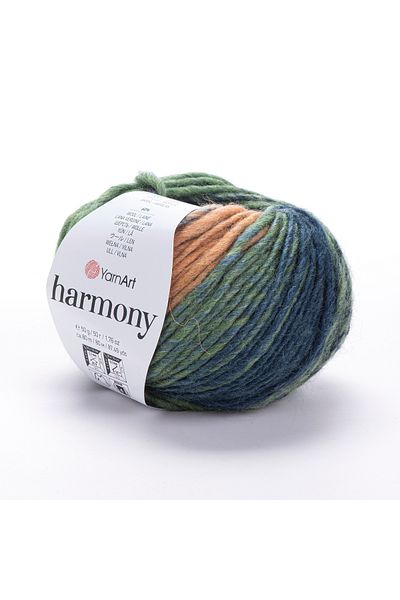 Yarnart Harmony - Μαρμάρινο Χειροποίητο Πλεκτό Νήμα Ebruli-a4
