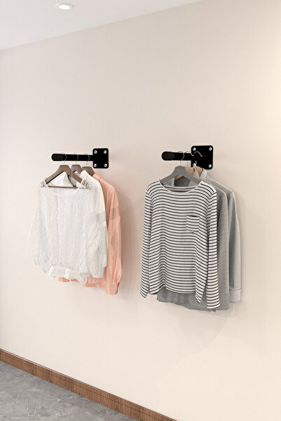 Navis Home Duvar Askılığı Elbise Askılığı Mağaza Askılığı Vitrin Askılığı Demir Duvar Askısı Metal Askı