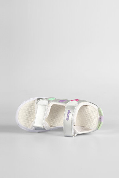 Vicco 321.b24y204 Hilda Bebe Phylon Shiny White Children's Sandals