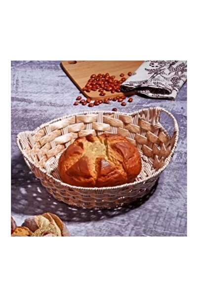 Kosova SPT188 Yuvarlak Hasır Ekmek Sepeti 30 Cm