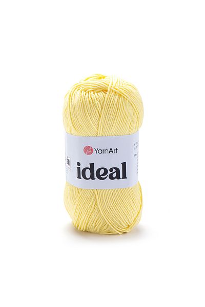 Yarnart Ideal - Νήμα Πλεκτομηχανής Χεριού Κίτρινο-224