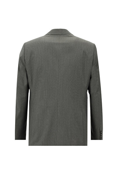 Abdullah Kiğılı İtalyan Klasik Çizgili Yün Takım Elbise