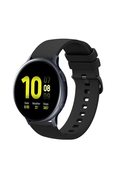 KRETON Samsung Galaxy Watch Active 2 40mm/44mm  Uyumlu Kordon Yumuşak Dokulu ...