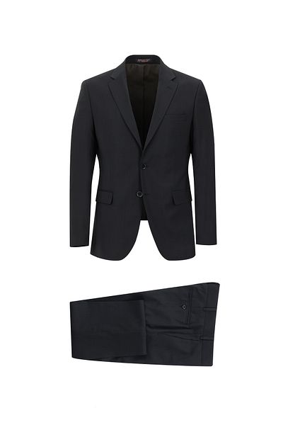 Abdullah Kiğılı Slim Fit Slim Fit Wool Classic Suit