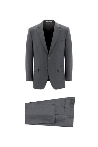 Abdullah Kiğılı Slim Fit Slim Fit Wool Classic Suit