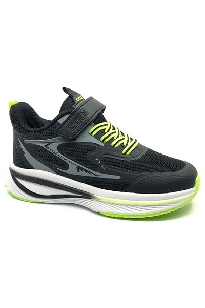 KOCAMANLAR Cool Silva Orthopedic Sole Unisex Kids Sports Shoes Black