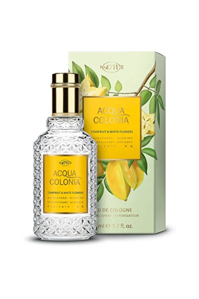 4711 Apa de colonie unisex ACQUA COLONIA Starfruit & Whiteflowers 50 ml