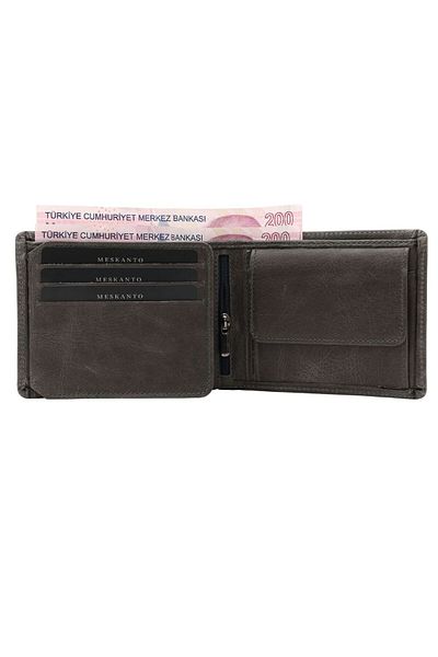 Meskanto Genuine Leather Men's Wallet