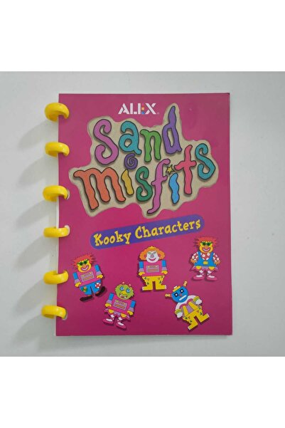 İnStore Kum Boyama Seti Simli-çılgın Karakterler