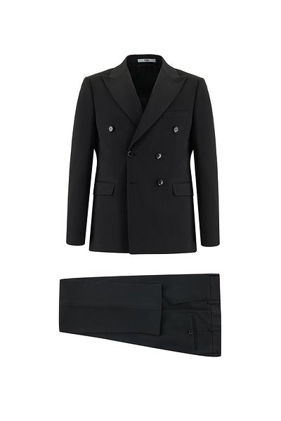 Kiğılı Double-breasted Slim Fit Suit - Slim Fit