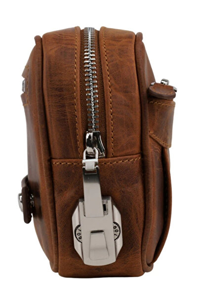 Meskanto Lokka чанта от естествена кожа с ключалка