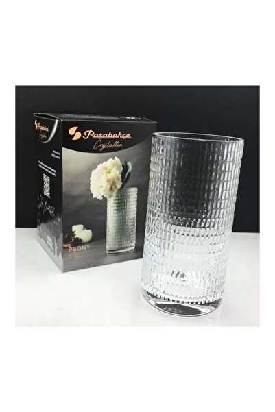 Paşabahçe 28707 Peony Cam Vazo 26 Cm