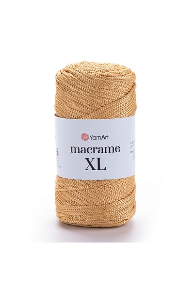 Yarnart Macrame Xl - Μακραμέ Χέρι Πλεκτό Νήμα Καραμέλα-155