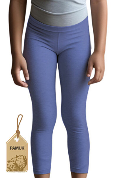 TWOO KİDS Εποχιακό καλοκαιρινό άνετο βαμβακερό κοριτσίστικο μακρύ κολάν λύκρα...