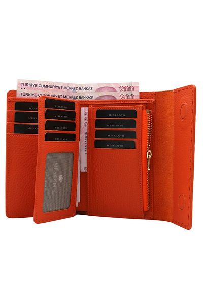Meskanto Mini Clarice Genuine Leather Women's Wallet