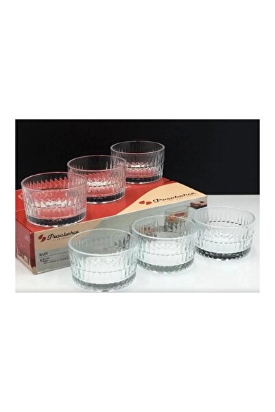 Paşabahçe 530022 Rain Glass Bowl 185cc 6 Pieces