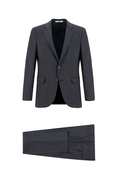 Kiğılı Classic Patterned Slim Fit Suit