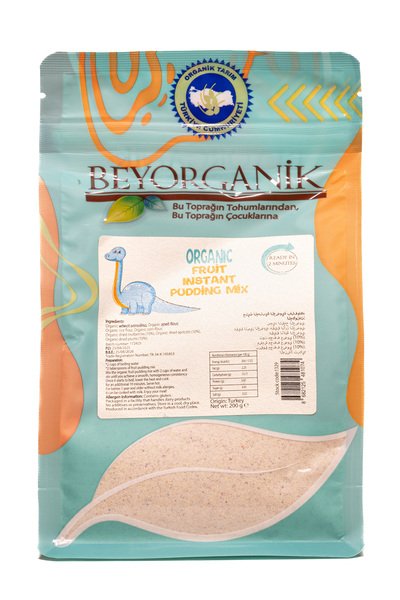 BEYORGANİK Organic Fruit Instant Pudding Mix (MULBERRY APRICOT PLUM)