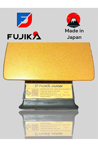 Fujika Fujika DL21SKSY Dry Iron | 1200 Watts, Ceramic Soleplate, Thermostatic Control - 3-Year Warranty, Made in Japan