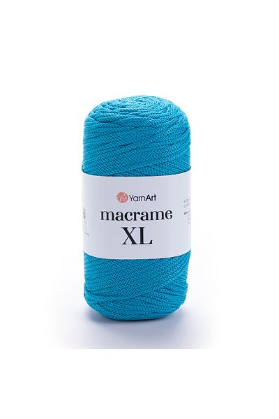 Yarnart Macrame Xl - Μακραμέ Χέρι Πλεκτό Νήμα Τιρκουάζ-152