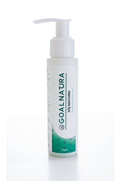 GOALNATURA Florürsüz Beyazlatıcı Diş Macunu, Doğal - 75gr