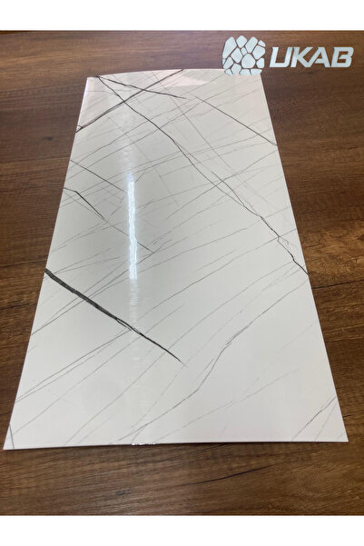 Genel Markalar Kendinden Yapışkanlı Esnek Köpük Beyaz Pvc Mermer Panel 60x30 Cm Banyo Wc Mutfak