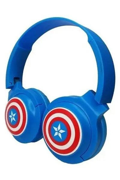 AVENGERS Captain America Wireless Bluetooth Headset - Blue