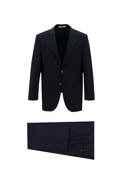 Abdullah Kiğılı Woolen Classic Patterned Suit