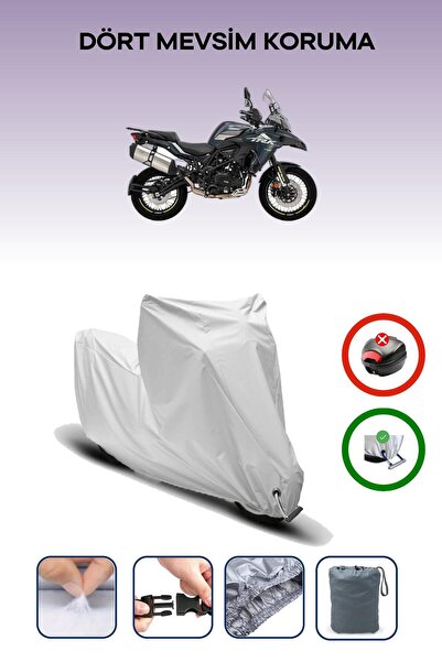 Breen Benelli TRK 502X - مشمع دراجة نارية آمن ومقاوم للماء ومتوافق مع القفل