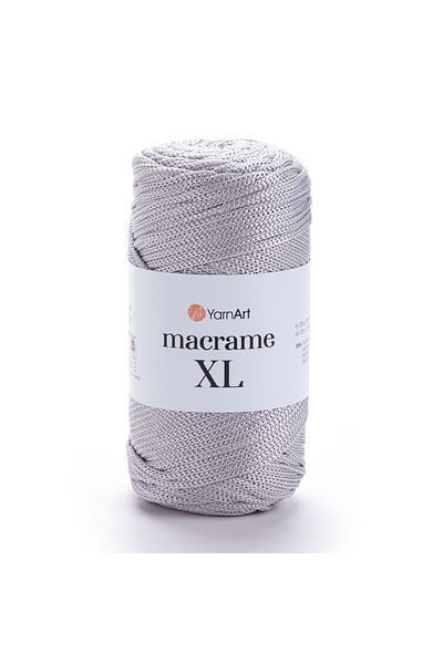 Yarnart Macrame Xl - Μακραμέ Χέρι Πλεκτό Νήμα Ανοιχτό Γκρι-149