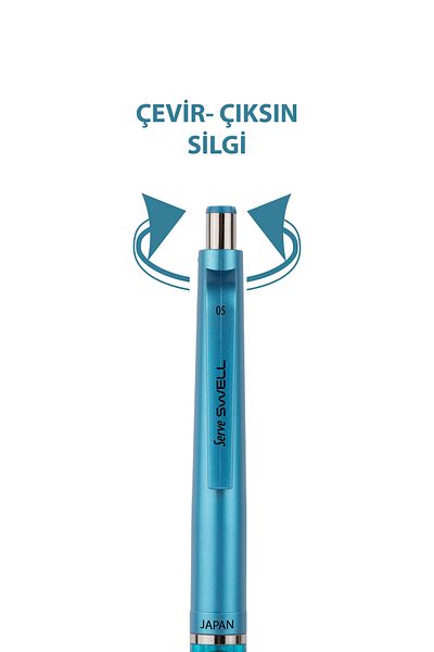 Serve Swell Mechanical Pencil Metallic Blue 0.7 mm
