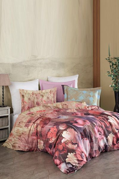 VAROL Family Size Lyocell Bedding Set