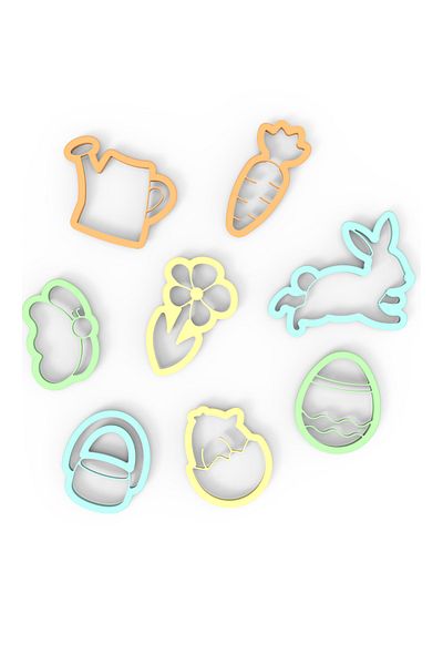 ChildGen 8-Piece Spring Set Play Dough Mold