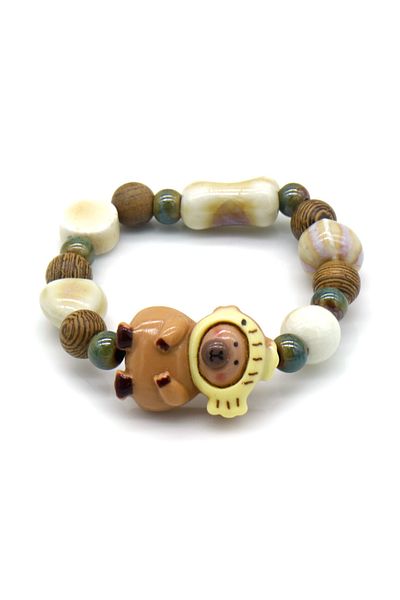 OEM Capybara Bracelet for Kids – Cute accessory with a capybara in a fish