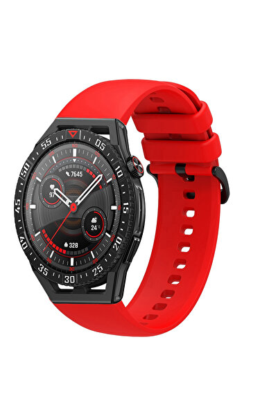 KRETON Huawei Watch Gt3 SE Uyumlu Kordon Yumuşak Dokulu Soft Renk Tokalı Sili...