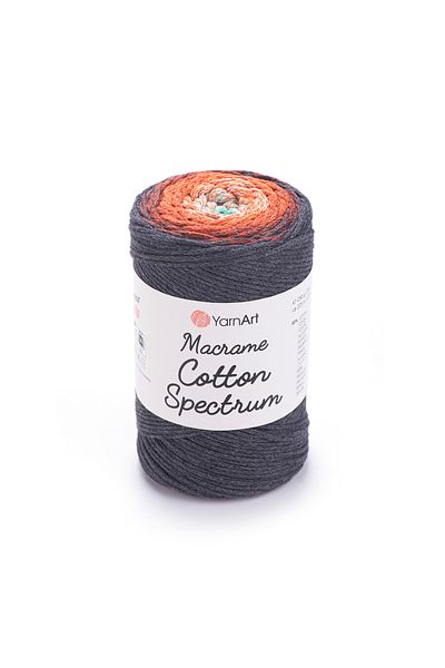 Yarnart Macrame Cotton Spectrum - Μακραμέ Πλεκτό Χέρι Νήμα Ebruli-1307